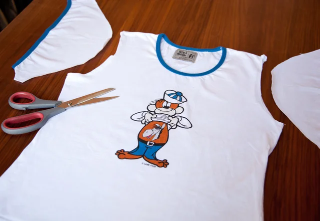 Äffle und Pferdle Shirt Upcycling