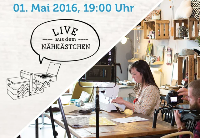 Dawanda Live aus dem Nähkastchen Dawanda Live aus dem Nähkastchen
