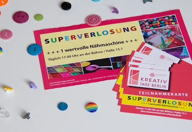 Eintrittskarten Kreativmesse Eintrittskarten Kreativmesse