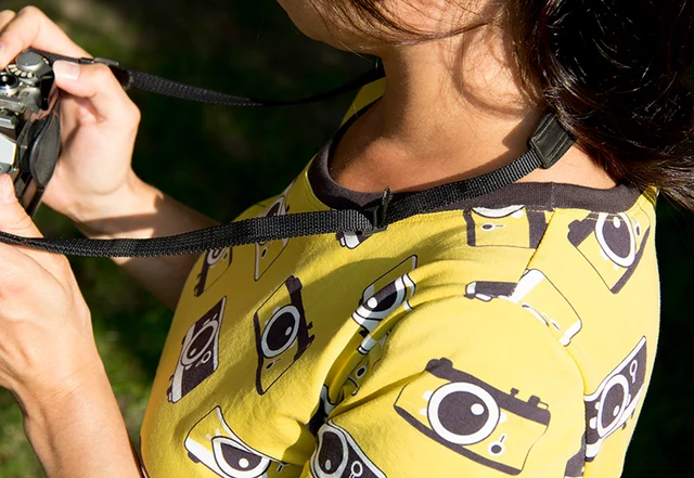 Shirt mit Halsbündchen nähen Shirt mit Halsbündchen nähen