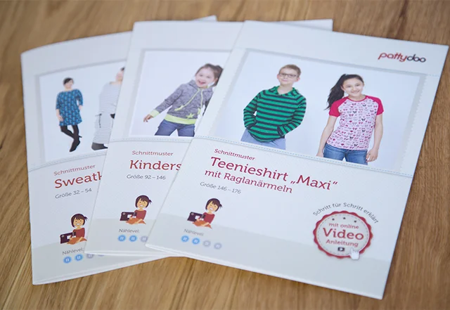 pattydoo Schnittmuster Booklets pattydoo Schnittmuster Booklets