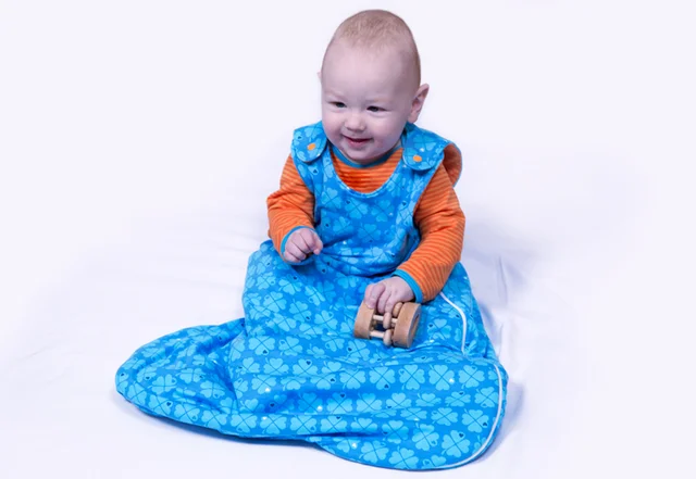 Schnittmuster Babyschlafsack selber nähen DIY
