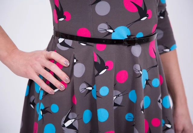 Schnittmuster Kimono Frauen Kleid Wiener Nähte selber nähen DIY