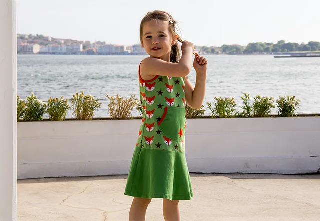 Shirtkleid mit Fuchsmotiv Shirtkleid mit Fuchsmotiv