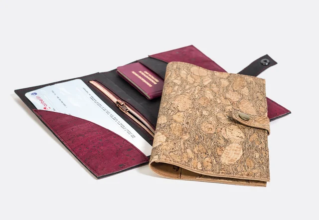 Nähanleitung Reise-Etui aus Korkstoff nähen Nähanleitung Reise-Etui aus Korkstoff nähen
