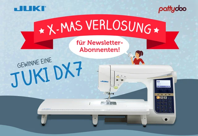 Weihnachtsverlosung Juki Nähmaschine Weihnachtsverlosung Juki Nähmaschine