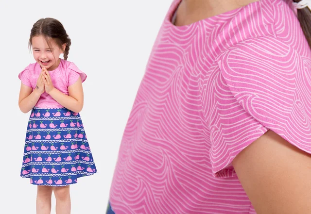 Schnittmuster Dirndlkleid mit Tulpenärmeln Nähvideo Schnittmuster Dirndlkleid mit Tulpenärmeln Nähvideo