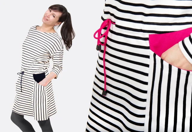 sewing pattern sweat dress