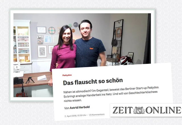 ZEIT online Artikel über pattydoo ZEIT online Artikel über pattydoo