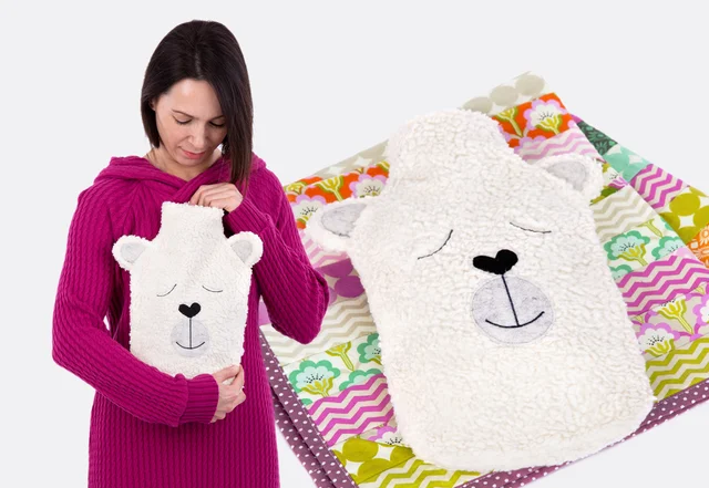 Gratis Schnittmuster Wärmflaschenbezug Teddy Gratis Schnittmuster Wärmflaschenbezug Teddy
