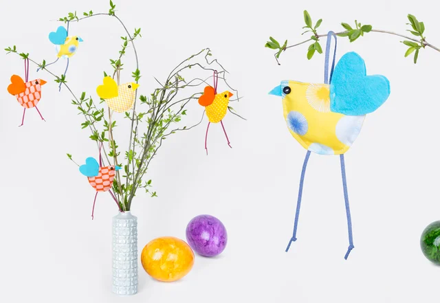 Osterküken nähen, DIY-Osterdeko Osterküken nähen, DIY-Osterdeko