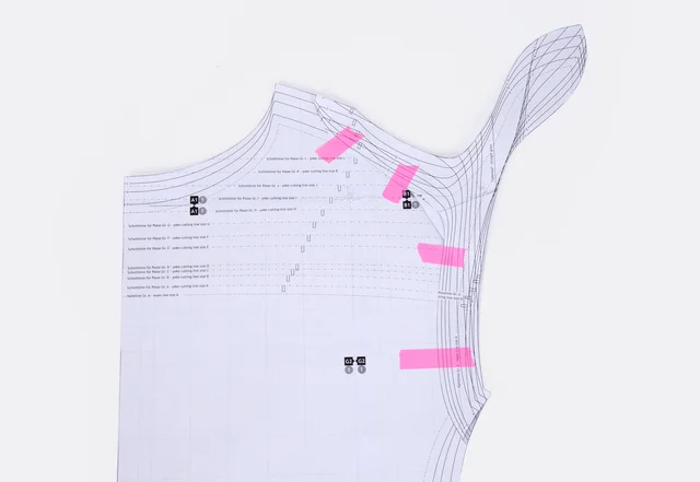 Nähanleitung Knotenärmel Schnittmuster Add-on ankleben