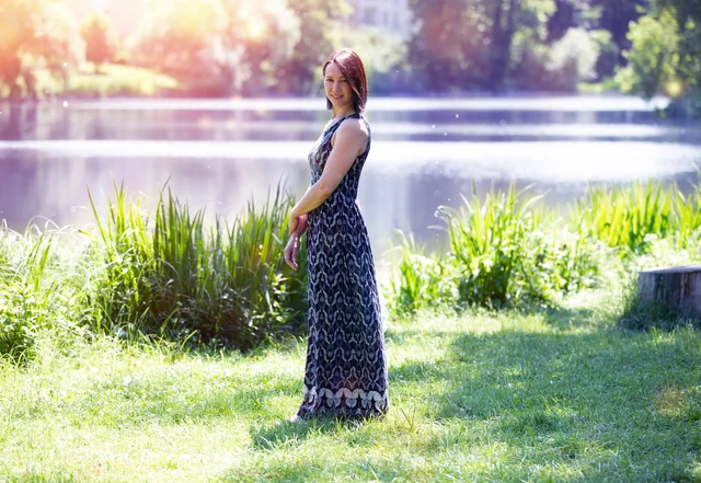 Schnittmuster Maxikleid sommerlich jersey Schnittmuster Maxikleid sommerlich jersey