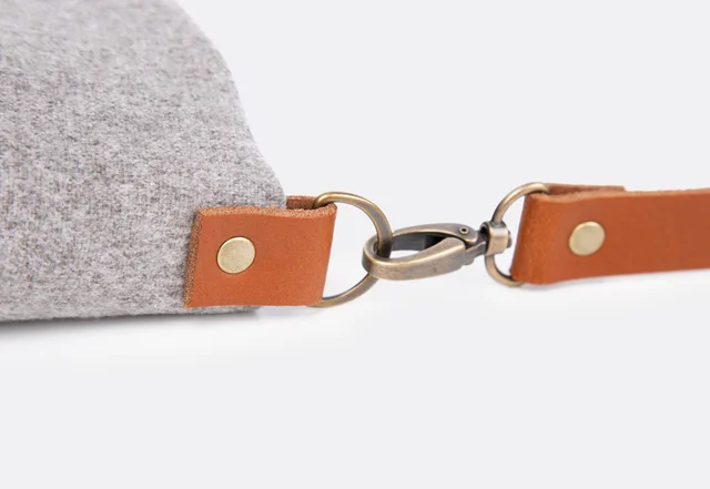 Nähanleitung Tasche D-ring Karabiner Lederrimen Nähanleitung Tasche D-ring Karabiner Lederrimen