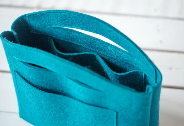 Filz-Taschenorganizer praktische Innenfächer