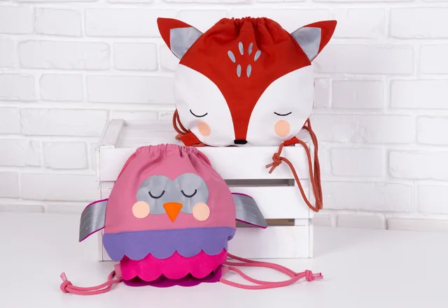 Nähanleitung Kinder-Rucksack Fuchs Eule Freebie Nähanleitung Kinder-Rucksack Fuchs Eule Freebie