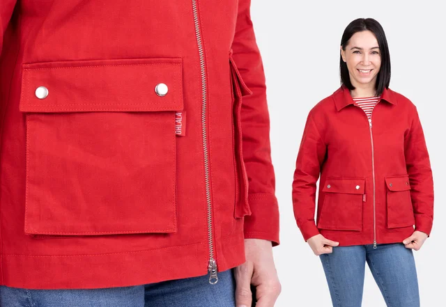 Anleitung Blasebalgtasche für Cargojacke selbernähen Anleitung Blasebalgtasche für Cargojacke selbernähen