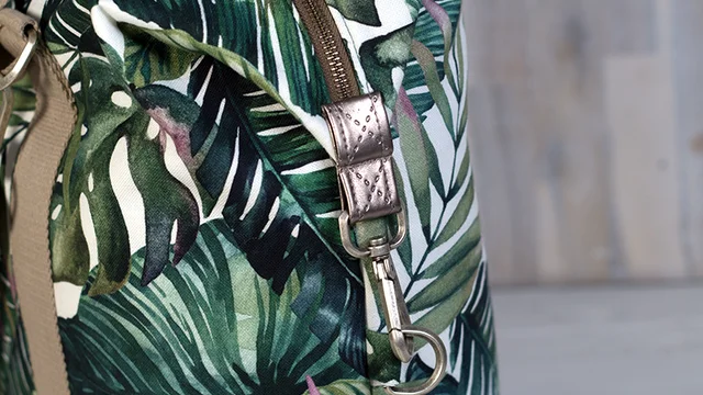 Weekender Schnittmuster Tasche D-Ring Karabiner Nähzubehör Weekender Schnittmuster Tasche D-Ring Karabiner Nähzubehör