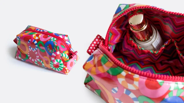 Nähanleitung Kosmetiktasche Vicky mit Innenfächern nähen Nähanleitung Kosmetiktasche Vicky mit Innenfächern nähen