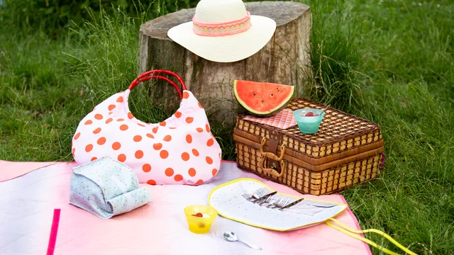 Nähen fürs Picknick, Camping oder Festivals Nähen fürs Picknick, Camping oder Festivals