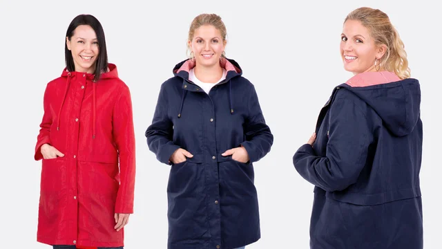 Parka oder Regenmantel aus Oilskin Twill selber nähen Parka oder Regenmantel aus Oilskin Twill selber nähen