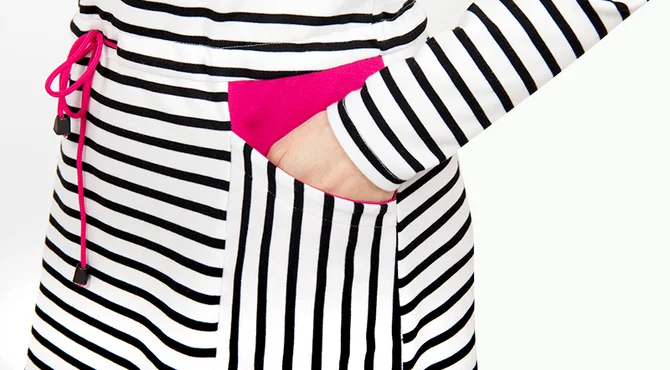 sewing pattern sweat dress pockets sew it yourself