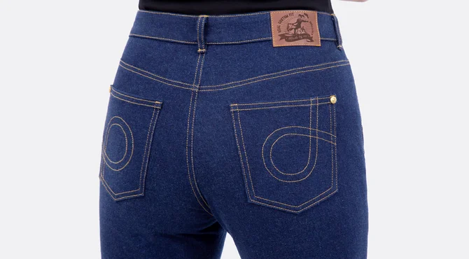 Schnittmuster Nähanleitung Jeanshose Taschen mit Steppung und Jeanslabel Schnittmuster Nähanleitung Jeanshose Taschen mit Steppung und Jeanslabel