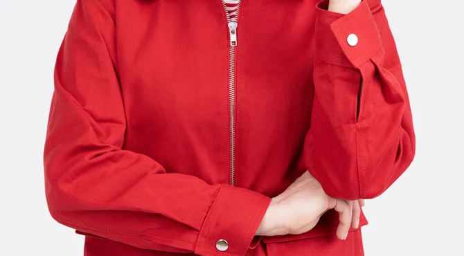Cargojacke mit Reißverschluss Manschetten Druckknöpfe Anleitung Cargojacke mit Reißverschluss Manschetten Druckknöpfe Anleitung