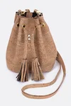 Schnittmuster kostenlos Bucket-Bag aus Kork oder Kunstleder selber nähen