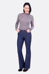 Schnittmuster Damenjeans Schlaghose selber nähen