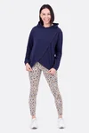 Gemütliches Winter-Outfit Hoodie Leggings nähen 