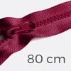 Reißverschluss teilbar 80cm Bordeaux D520