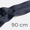 Reißverschluss teilbar 90cm Indigo D196