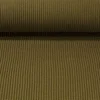 Rippen-Stricksweat Uni Grün