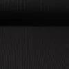 Rippen-Stricksweat Uni Schwarz