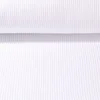 Rippen-Stricksweat Uni Weiß