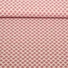 Seersucker Blumen Vintage Glatt Malve 