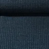 Strickjersey Gerippt Petrol  Melange