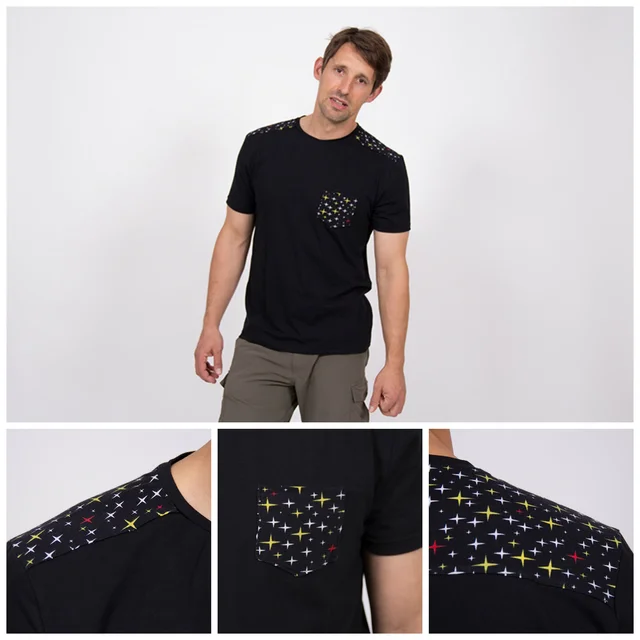 Schnittmuster Männershirt mit eingesetzten Ärmeln Schnittmuster Männershirt mit eingesetzten Ärmeln
