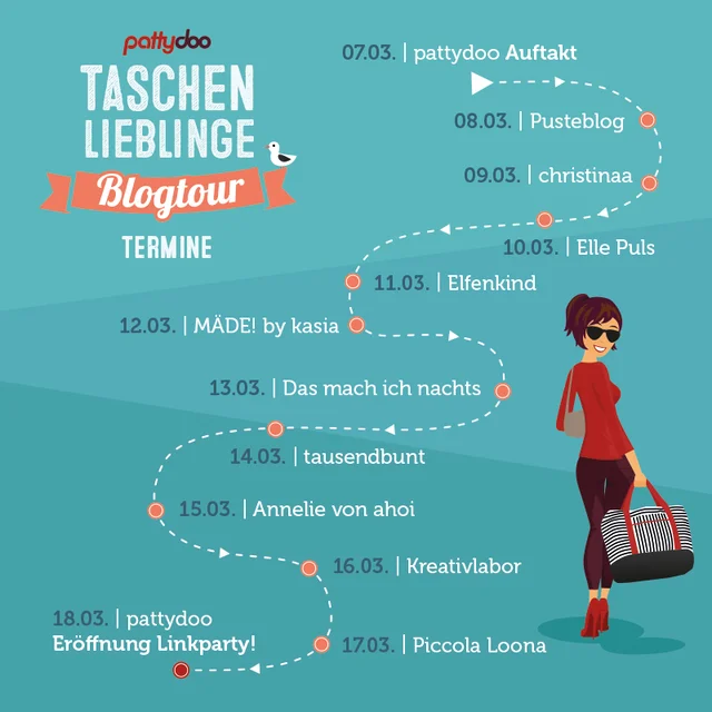 pattydoo Taschenlieblinge Blogtour pattydoo Taschenlieblinge Blogtour