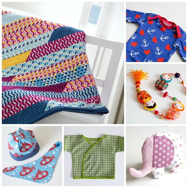 Nähideen für Babies - sewing gifts for babies Nähideen für Babies - sewing gifts for babies
