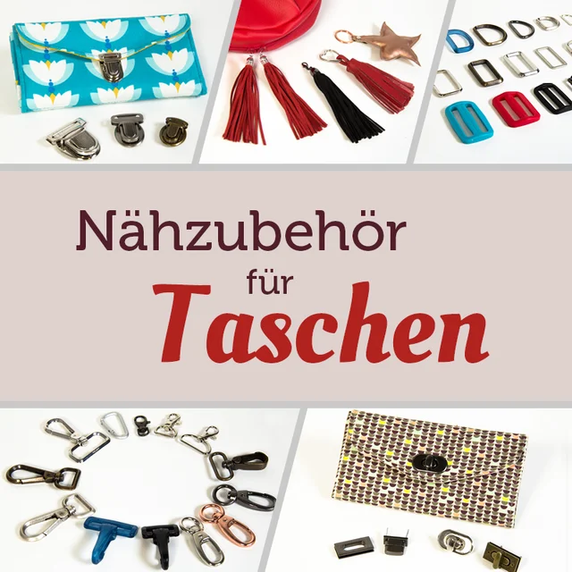 Taschen nähen Zubehör