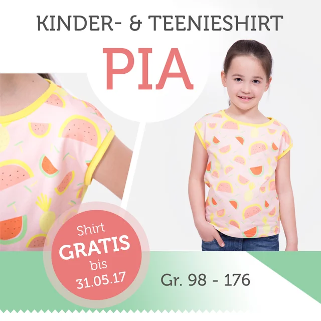 pattydoo Schnittmuster gratis Kindershirt Pia pattydoo Schnittmuster gratis Kindershirt Pia