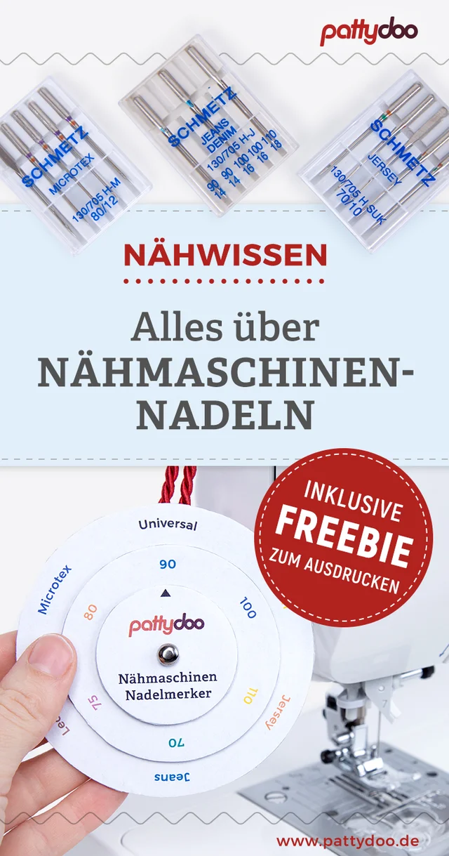 Nähmaschinennadeln Arten Nadelmerker Freebie pattydoo Nähmaschinennadeln Arten Nadelmerker Freebie pattydoo