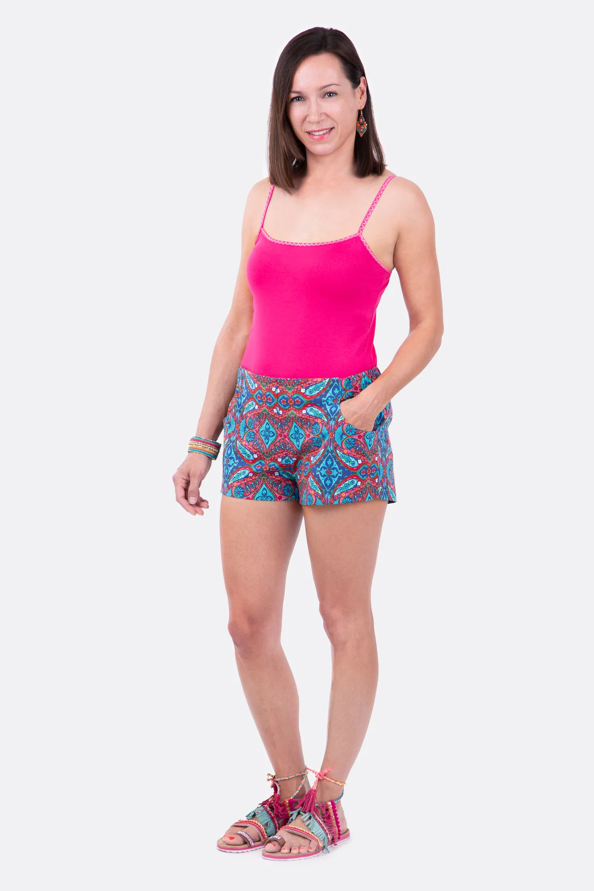 sommer_outfit_selber_naehen_shorts_top Thumbnail