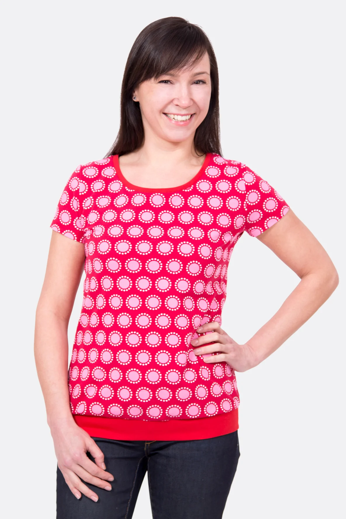 schnittmuster_shirt_runder_ausschnitt_buendchen_naehen Schnittmuster Shirt runder Ausschnitt Bündchen nähen
