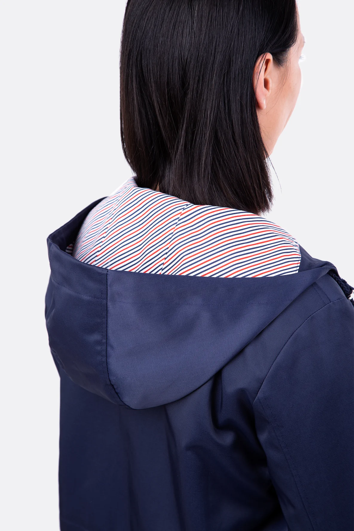 nähanleitung Kapuzenparka Innenfutter DIY nähen