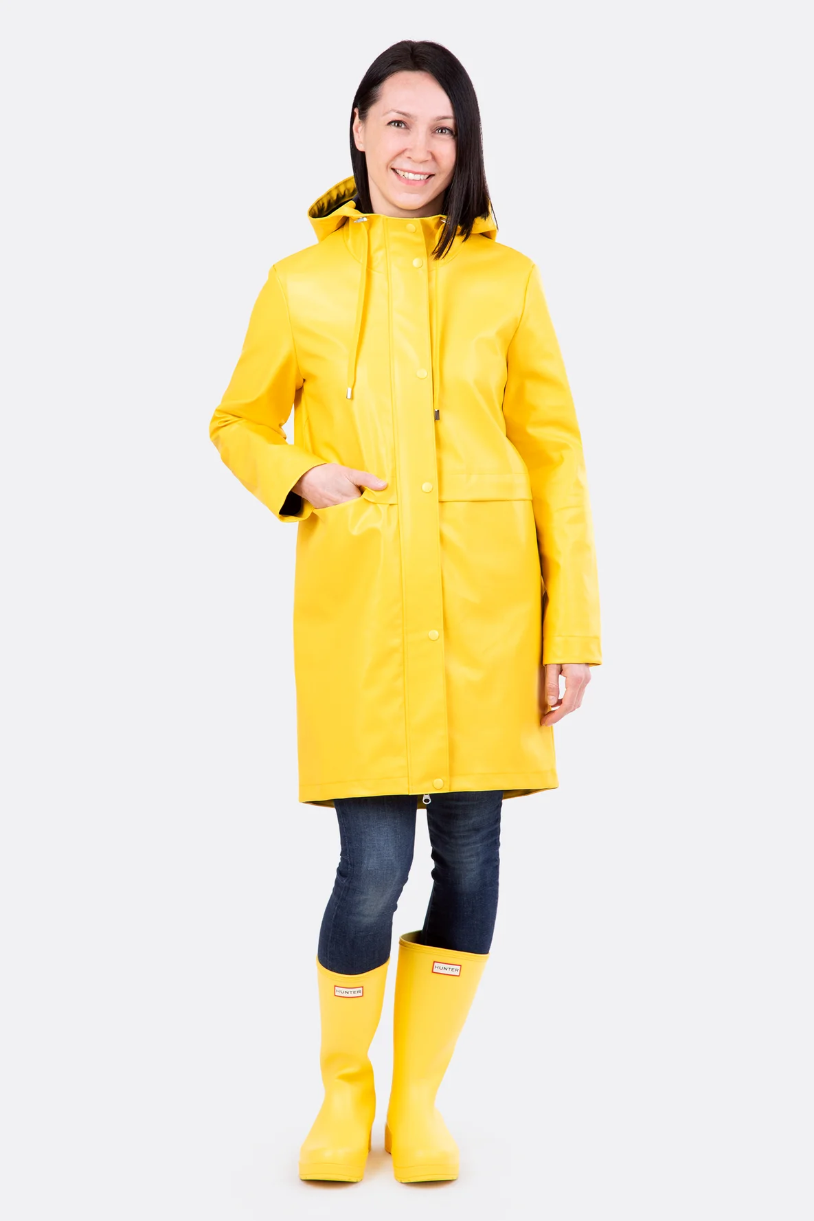 Schnittmuster Regenjacke Friesennerz mit Taschen, Blende und Kapuze Anleitung