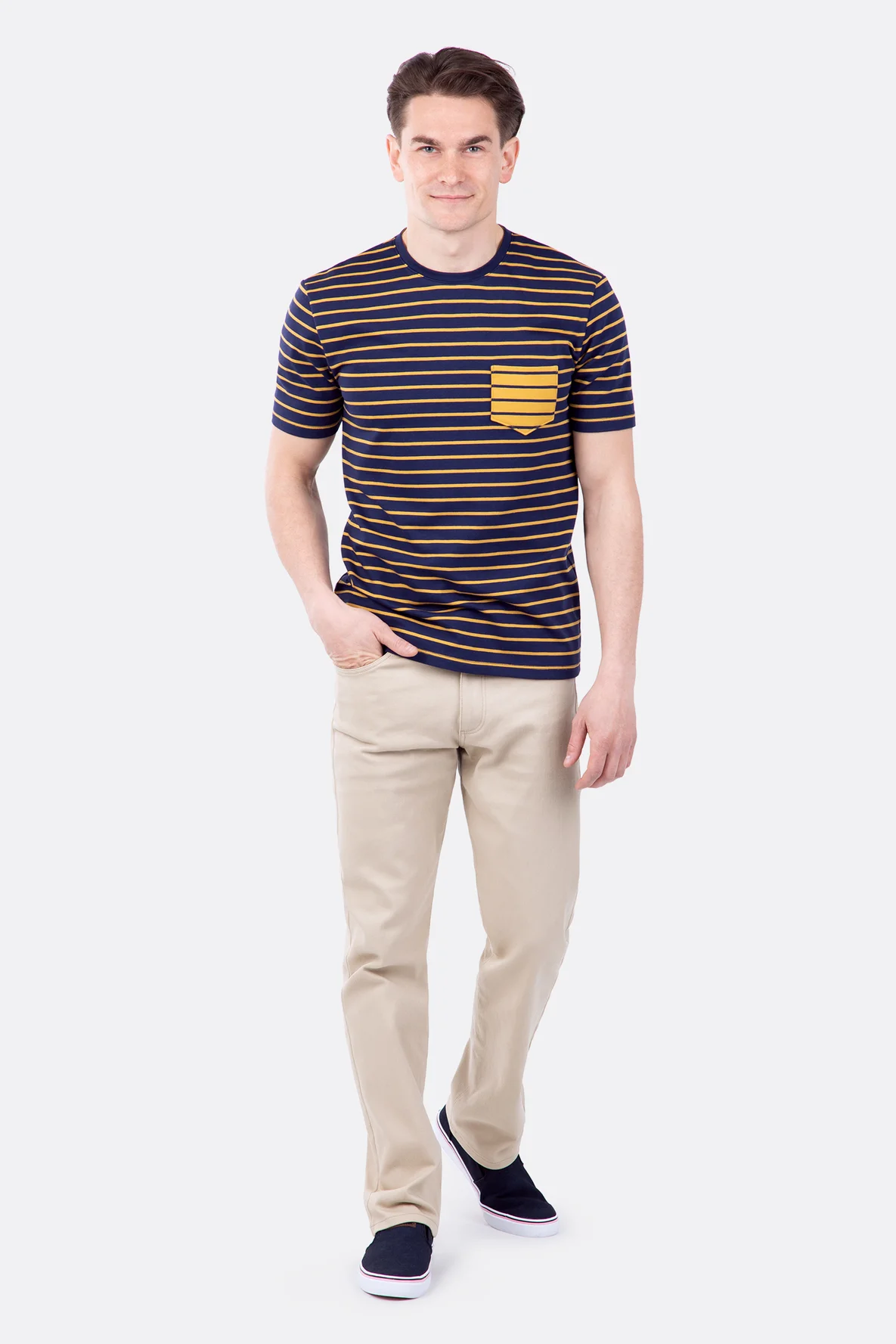 Schnittmuster Männer Outfit Shirt Jeans Nähanleitung