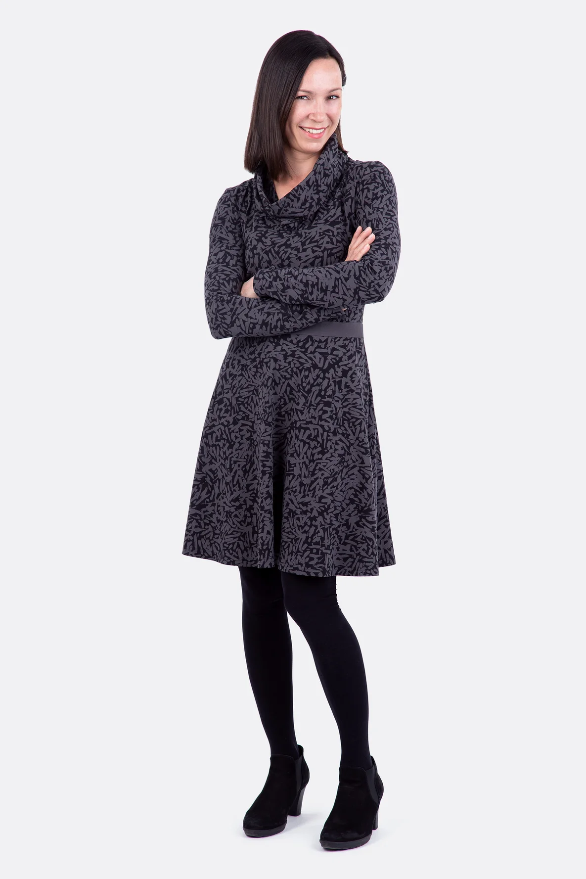 schnittmuster_jerseykleid_rollkragen.jpg Schnittmuster Jerseykleid Rollkragen selber nähen
